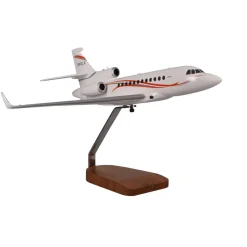 Dassault Falcon 900 Large Mahogany Model