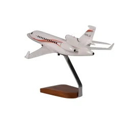 Dassault Falcon 900 Large Mahogany Model