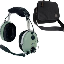 David Clark H10-60 Aviation Headset & Bag Combo 40128G-01