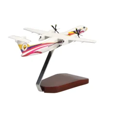 De Havilland Canada Dash 8 Nok Air Large Mahogany Model