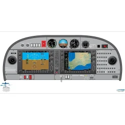 Diamond Aircraft 18" x 36" Cockpit Posters for Pilot Training