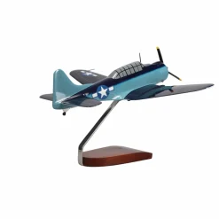 Douglas SBD-6 Dauntless Large Mahogany Model