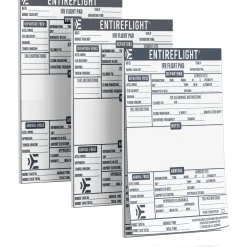 EntireFlight IFR Flight Pad 3-Pack: Perfecting Your Instrument Flight Experience