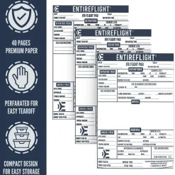 EntireFlight IFR Flight Pad 3-Pack: Perfecting Your Instrument Flight Experience