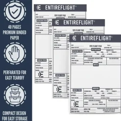 EntireFlight VFR Flight Pad 3-Pack: Triple the Organization, Triple the Convenience