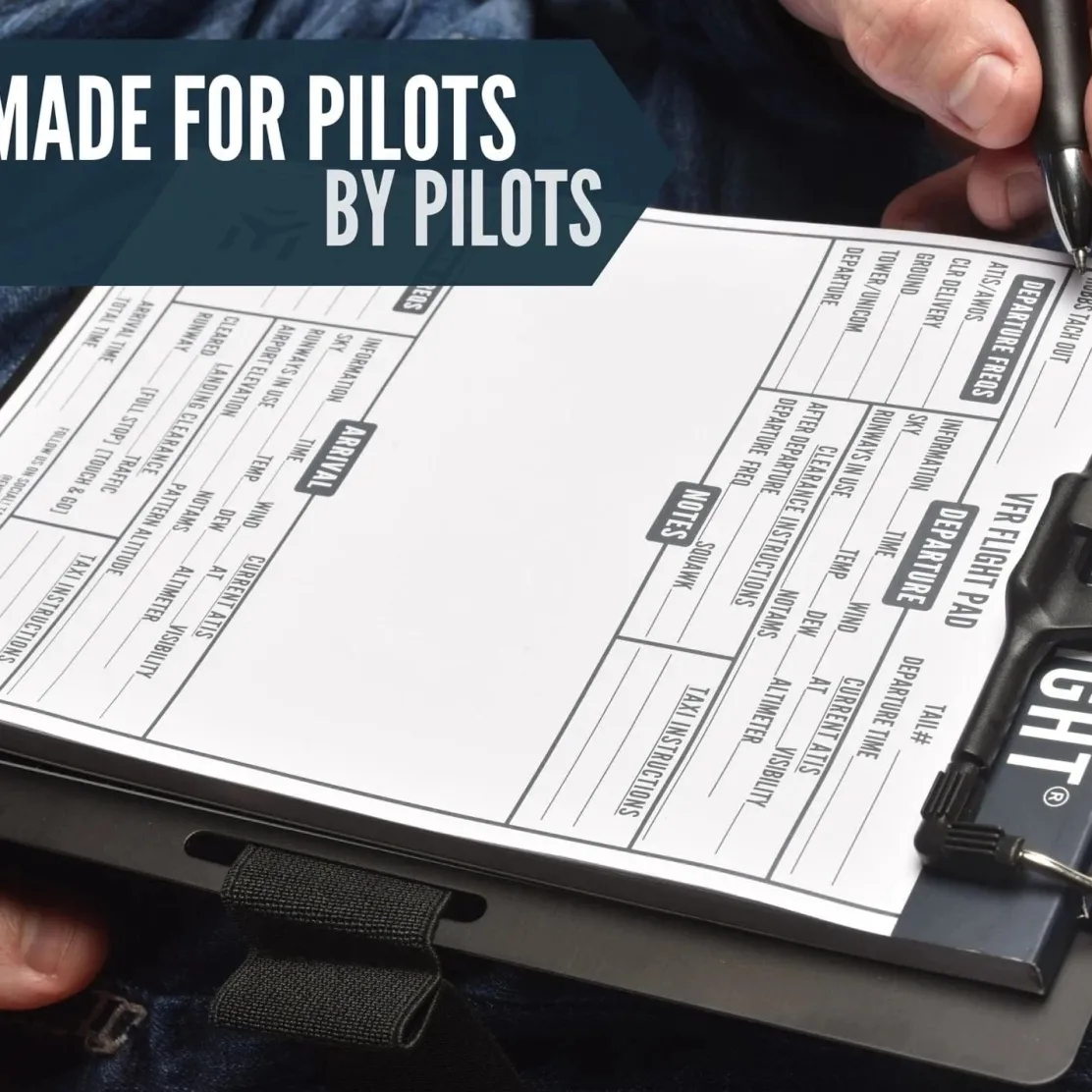 EntireFlight VFR Pilot Kneeboard & Flight Pad: Elevate Your Flying Experience