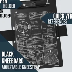 EntireFlight VFR Pilot Kneeboard & Flight Pad: Elevate Your Flying Experience