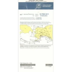 FAA Cold Bay VFR Sectional Chart for Alaska Pilots - 07/09/26 thru 09/03/26