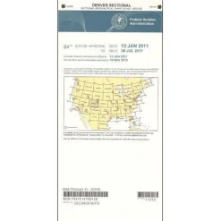 FAA Denver VFR Sectional Aeronautical Chart - 07/09/26 thru 09/03/26