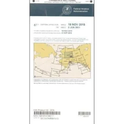 FAA Fairbanks VFR Sectional Chart for Alaska Pilots - 07/09/26 thru 09/03/26