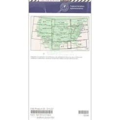 FAA H7/8 Instrument Flight Rules (IFR) Enroute High Altitude Chart - 07/09/26 thru 09/03/26