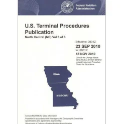 FAA North Central Vol 3 U.S. Terminal Procedures Publication Bound - 07/09/26 thru 09/03/26