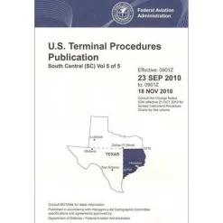 FAA South Central V5 U.S. Terminal Procedures Publication Bound - 07/09/26 thru 09/03/26