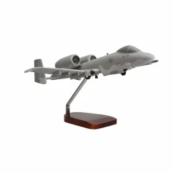 Fairchild Republic A-10A Thunderbolt II Warthog Large Mahogany Model