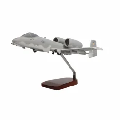 Fairchild Republic A-10A Thunderbolt II Warthog Large Mahogany Model