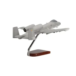 Fairchild Republic A-10A Thunderbolt II Warthog Large Mahogany Model