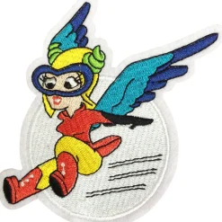 Fifinella WASP Iron-On Patch by Aeroplane Apparel Co.