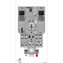 Fokker 18" x 36" Cockpit Posters for Pilot Training