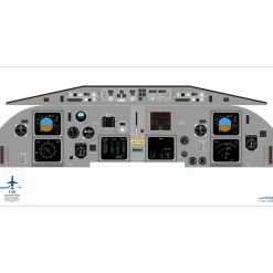 Fokker 18" x 36" Cockpit Posters for Pilot Training