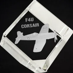 F4U Corsair 3D Diamond Cube by Etched Memory