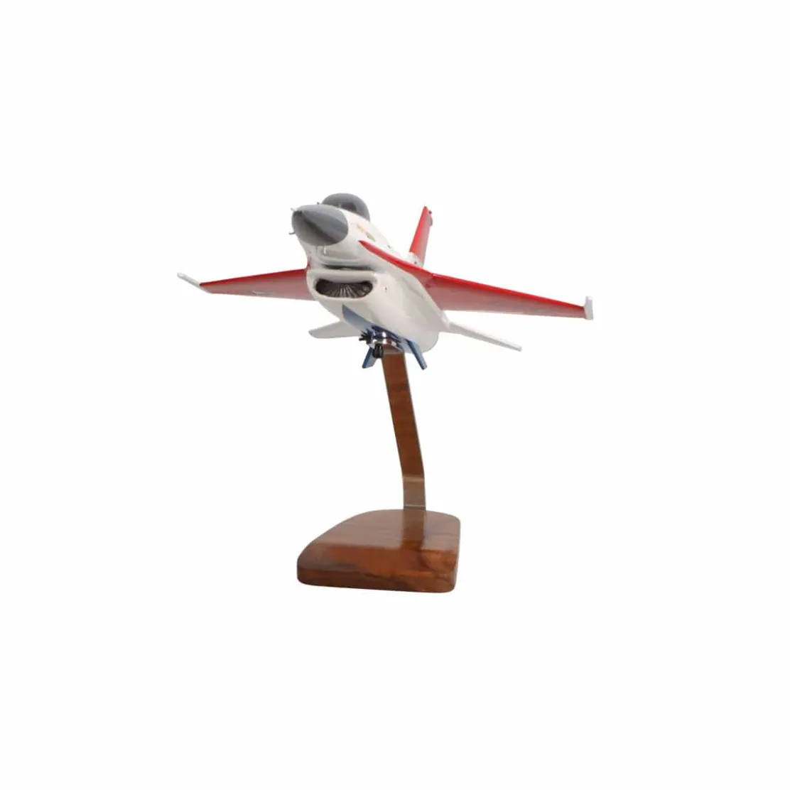 F-16 Viper Demo Team Large Mahogany Model