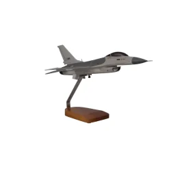 General Dynamics F-16A Falcon U.S. Air Force Large Mahogany Model