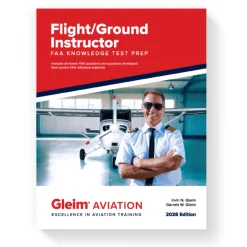 Gleim 2026 Flight/Ground Instructor FAA Knowledge Test Prep