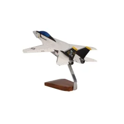 Grumman F-14A Tomcat VF-84 Jolly Rogers Large Mahogany Model