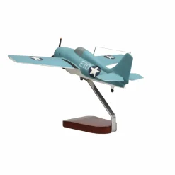 Grumman F4F Wildcat Large Mahogany Model
