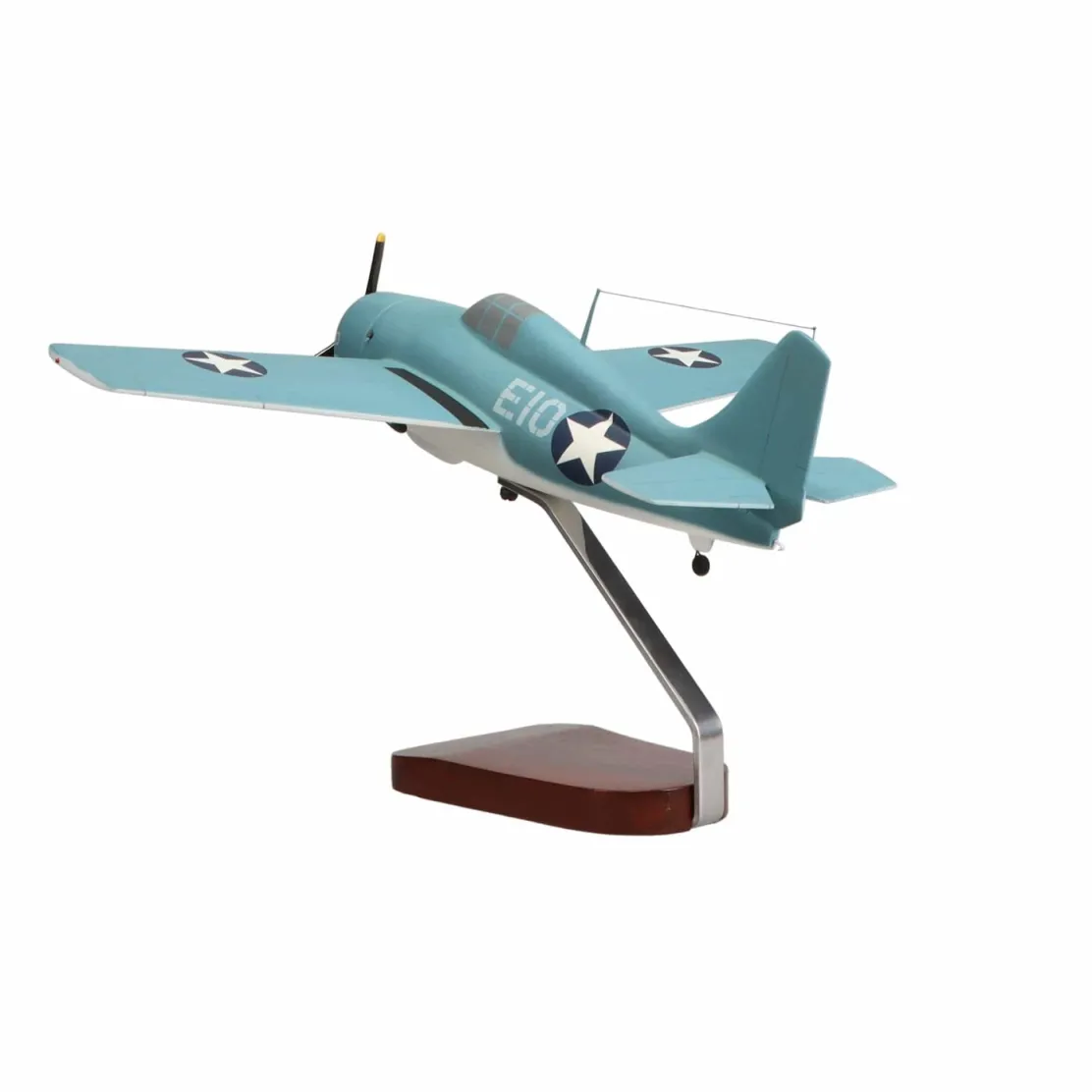 Grumman F4F Wildcat Large Mahogany Model