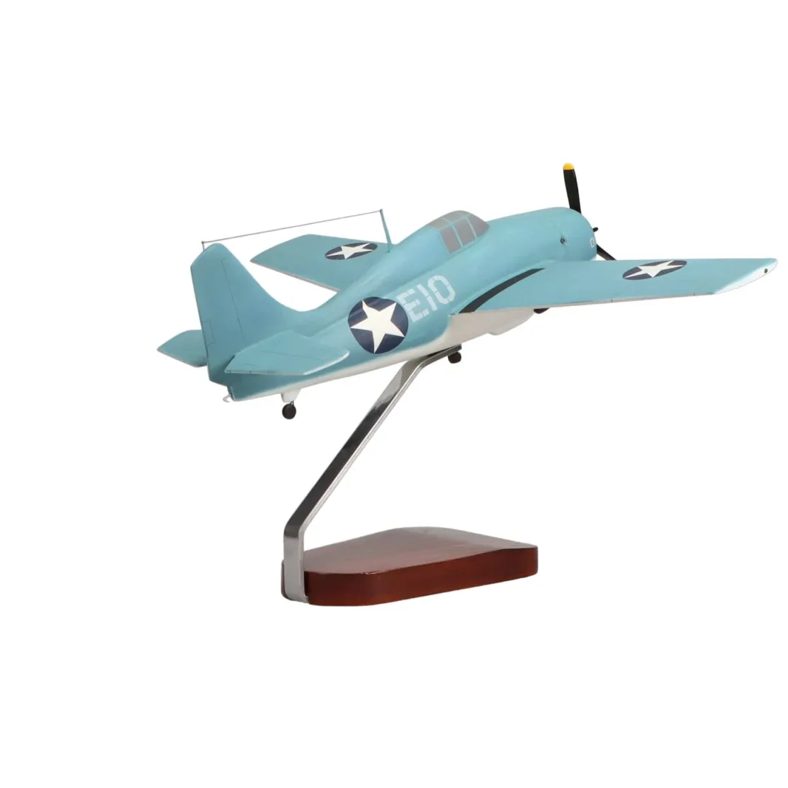 Grumman F4F Wildcat Large Mahogany Model