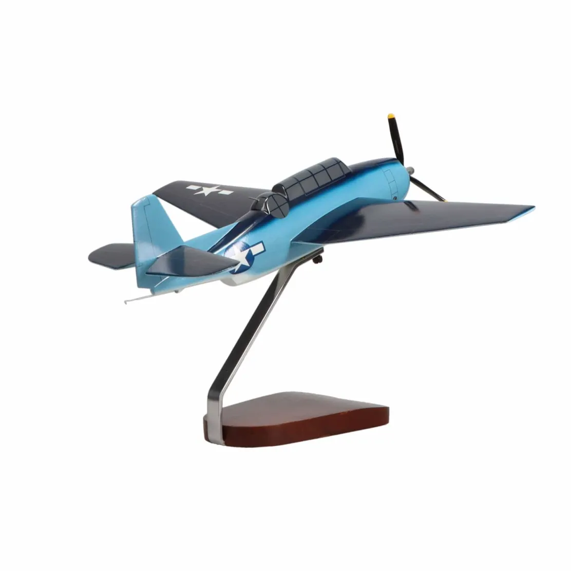 Grumman TBF Avenger Large Mahogany Model