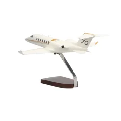 Learjet 70 Large Mahogany Model
