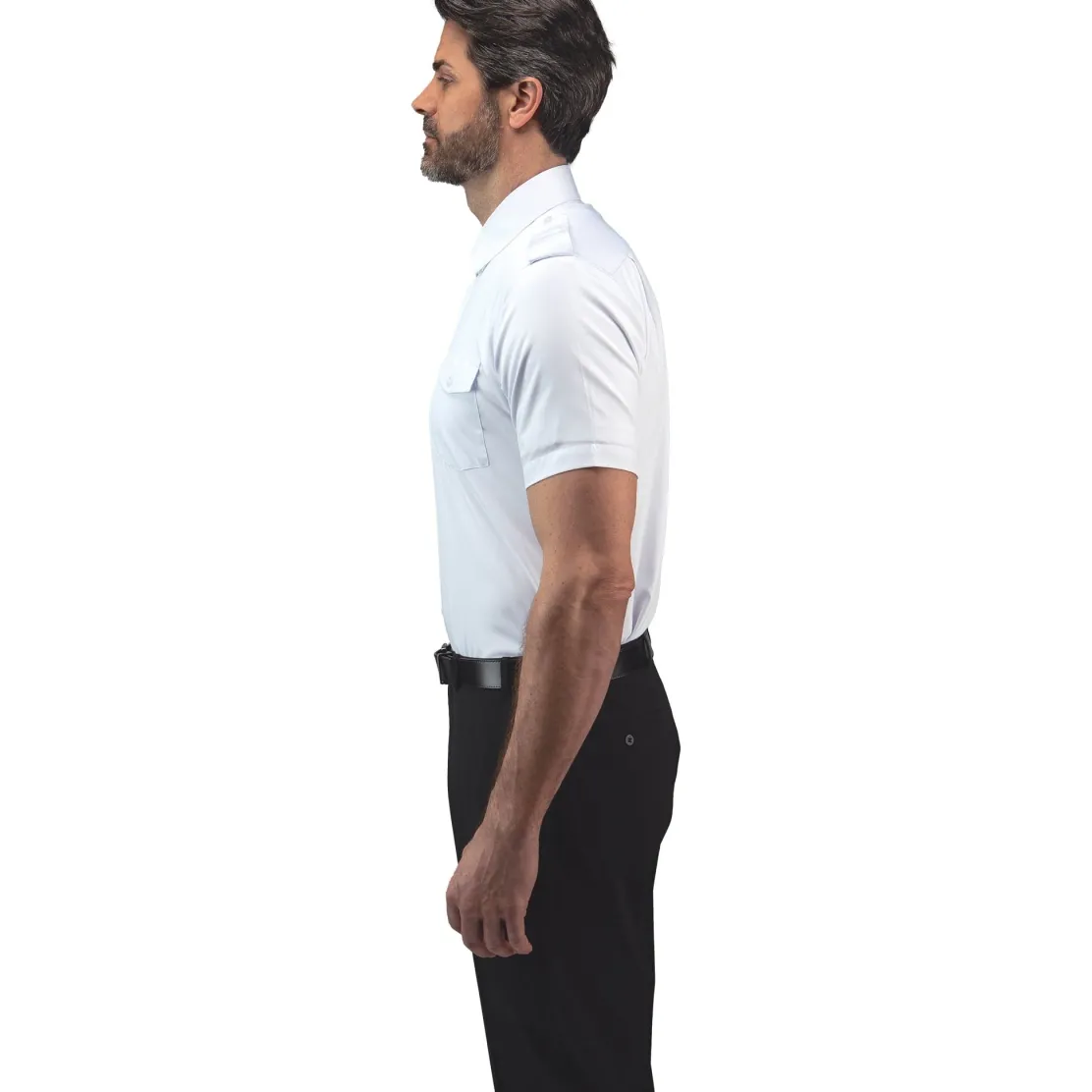 Lift Aviation Flextech Professional Pilot Short Sleeve Shirt (With Eyelets)
