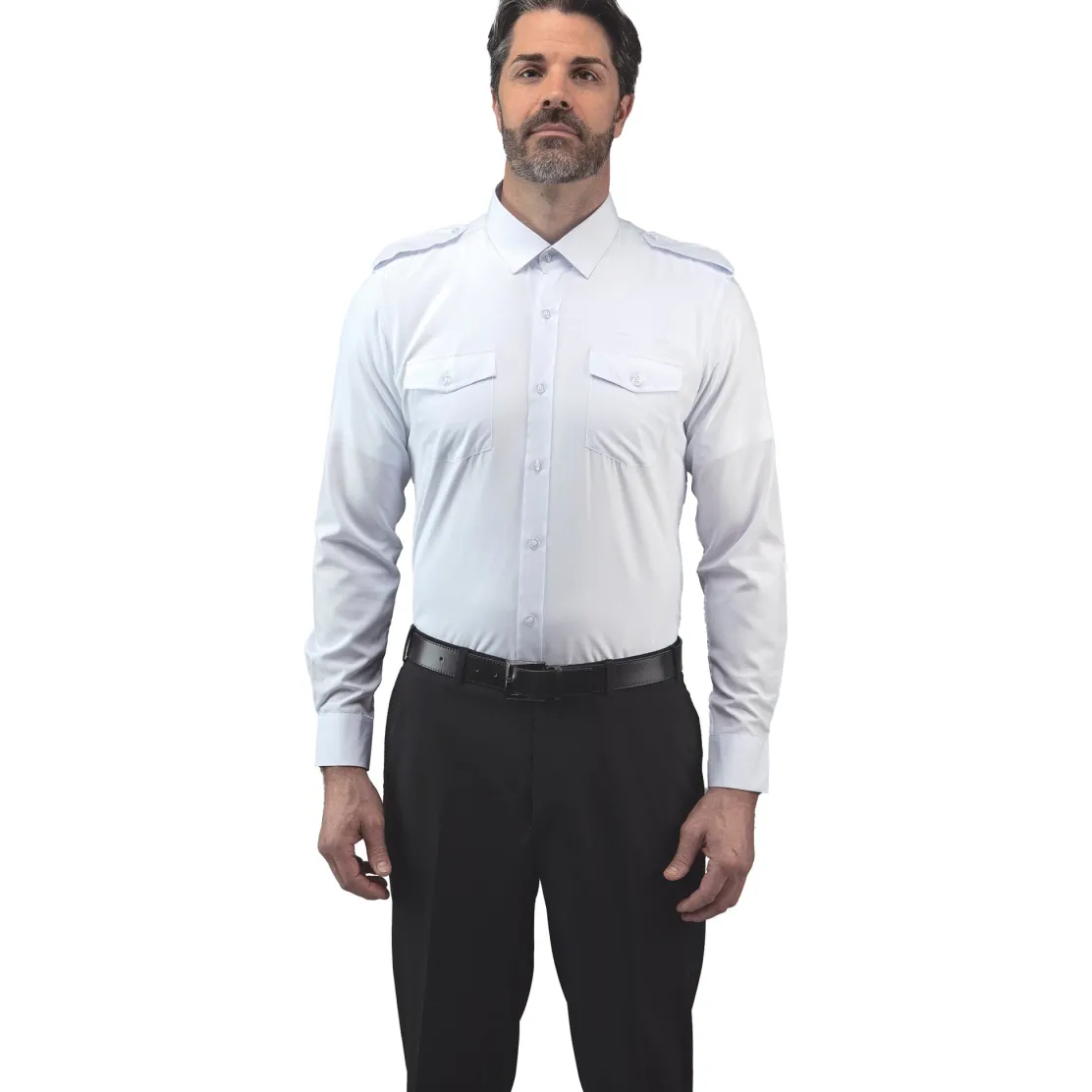 Lift Aviation Flextech Professional Pilot Long Sleeve Shirt (With Eyelets)
