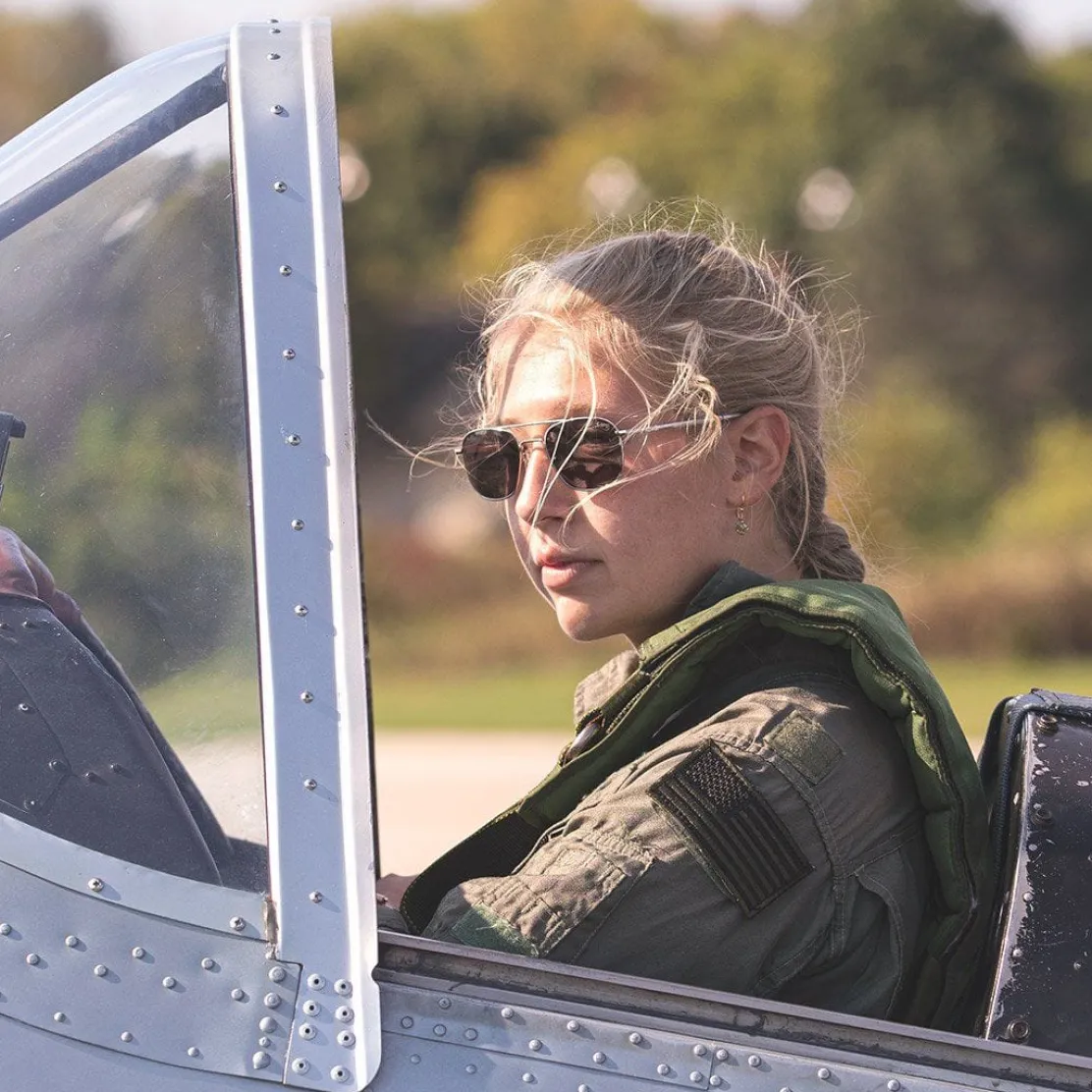 Lift Aviation Titanium Aviator Sunglasses for Pilots