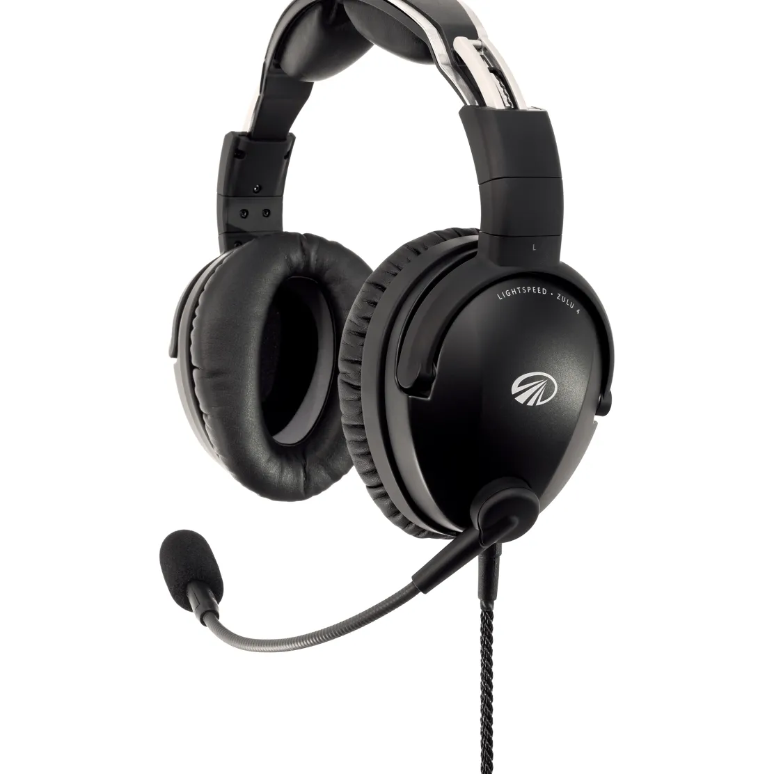 Lightspeed Zulu 4 ANR Headset - Battery Powered (Dual GA Plugs)