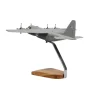 Lockheed C-130H Hercules (Grey) Large Mahogany Model