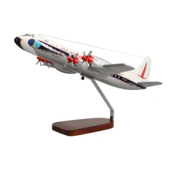Lockheed L-188 Electra Large Mahogany Model