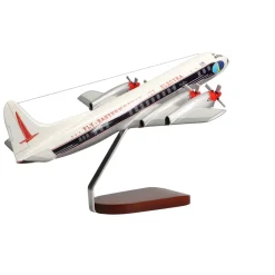 Lockheed L-188 Electra Large Mahogany Model