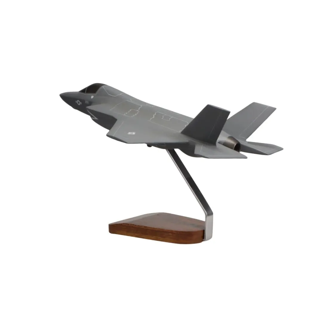 Lockheed Martin F-35B JSF/STOVL U.S. Marine Corps Large Mahogany Model
