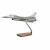 Lockheed Martin F-16 Fighting Falcon Clear Canopy w/Full Armament Large Mahogany Model
