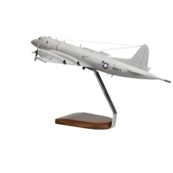 Lockheed Martin P-3 Orion Navy Large Mahogany Model