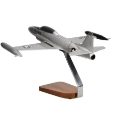 Lockheed T-33 Shooting Star Large Mahogany Model