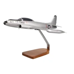 Lockheed T-33 Shooting Star Large Mahogany Model