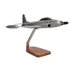 Lockheed T-33 Shooting Star Large Mahogany Model