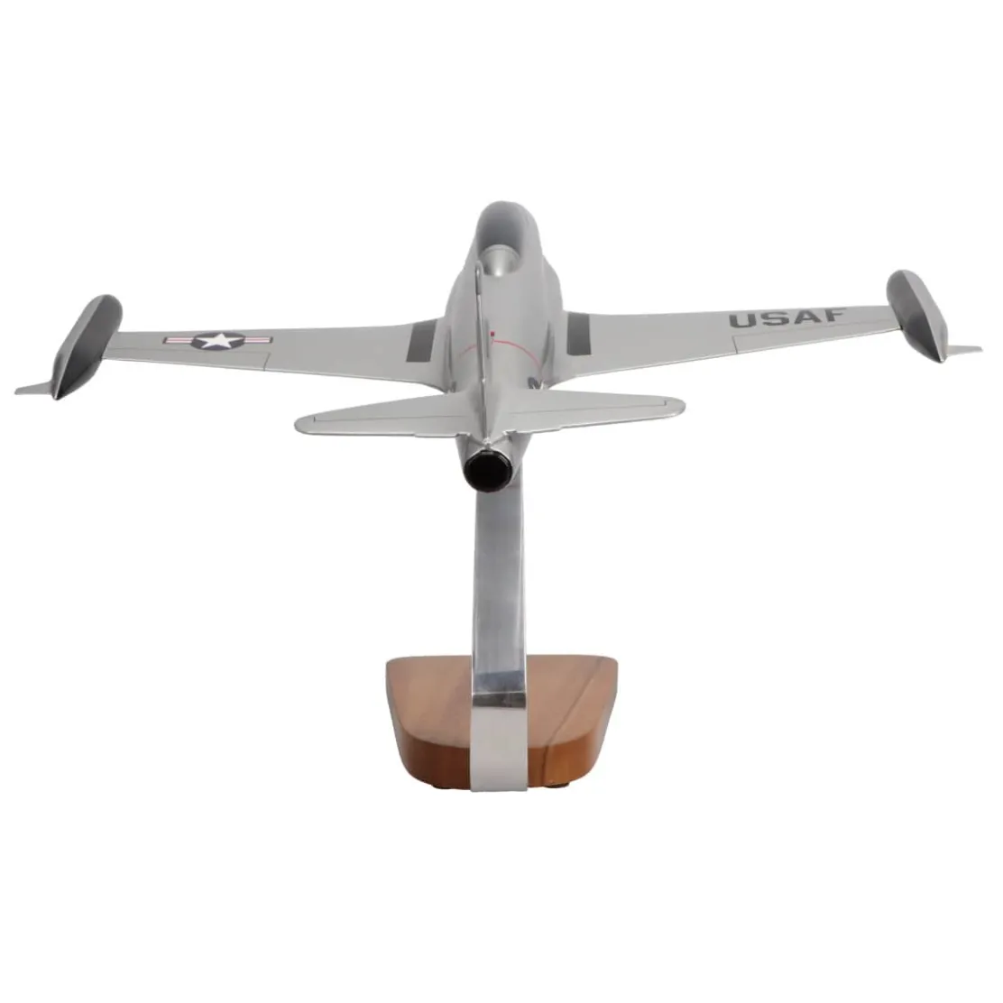 Lockheed T-33 Shooting Star Large Mahogany Model