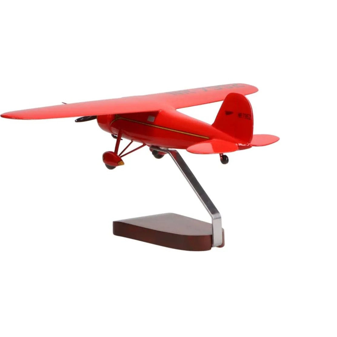 Lockheed Vega "Amelia Earhart" Large Mahogany Model