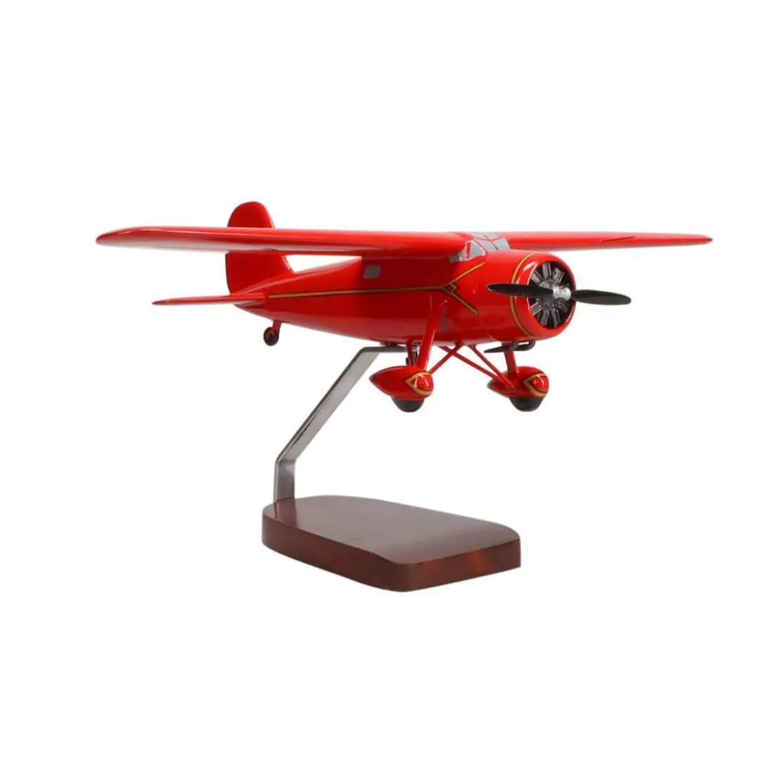 Lockheed Vega "Amelia Earhart" Large Mahogany Model