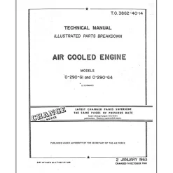 Lycoming O-290-G1, -G4 Illustrated Parts (38G2-40-14)